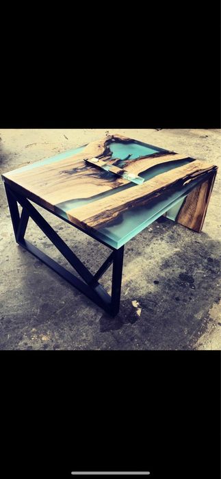 Плот за баня от камък / Плот за маса от дърво