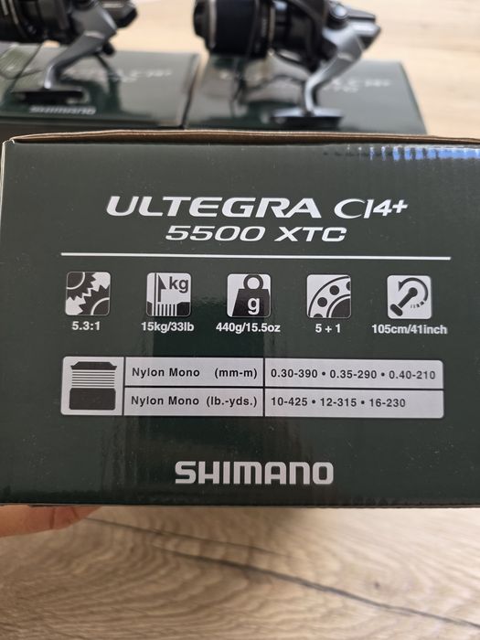 Set 3 Mulinete Shimano Ultegra 5500 Ci4+