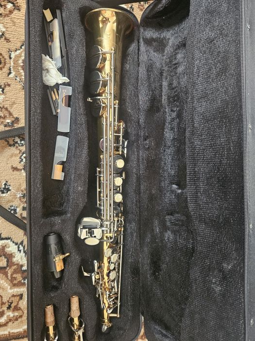 Saxofon sopran Karl glaser în stare foarte buna