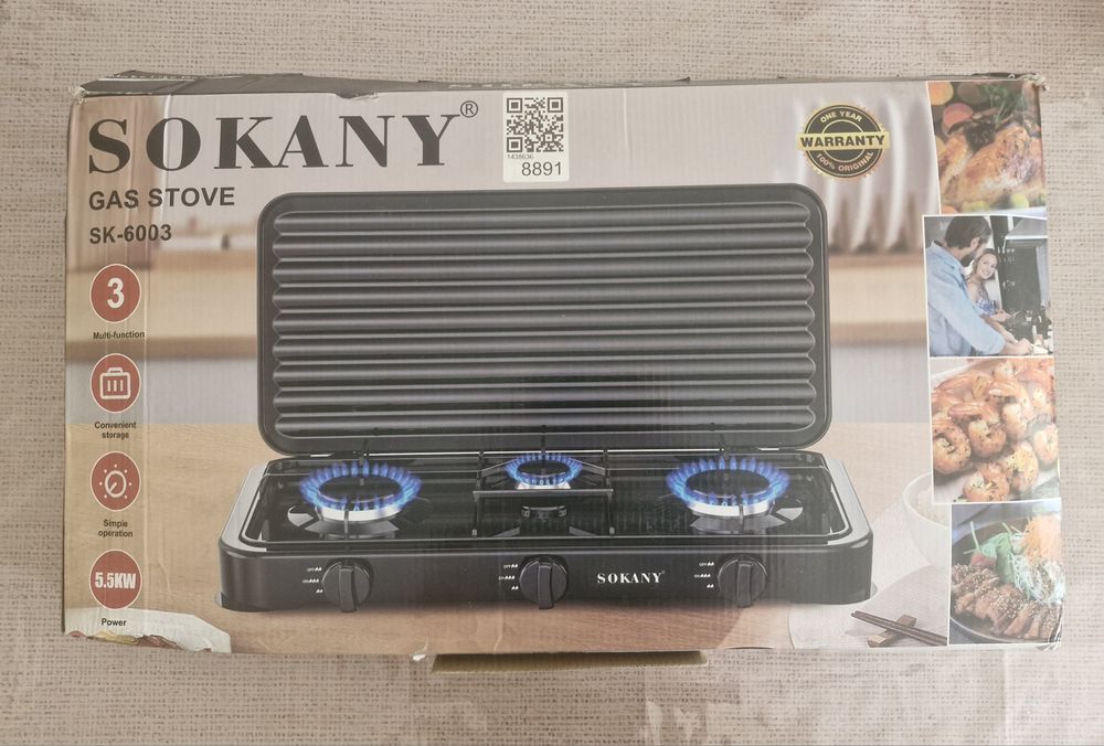 Газовая плита Sokany SK-6003