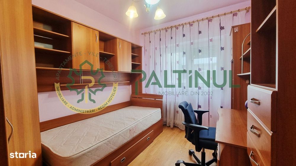 Apartament de inchiriat  4 camere, 90 mp, decomandat, etaj 3, Sibiu