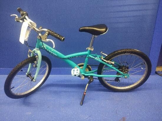 btwin albastru turcoaz 20" - produs resigilat - (SecondHand) Decathlon