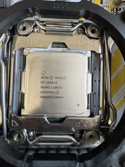 Дъно X99, INTEL XEON E5-2650V4 2.20GHZ, 16GB RAM DDR4