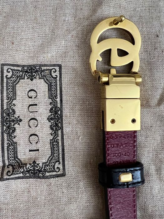 Двусторонний ремень Gucci GG Marmount