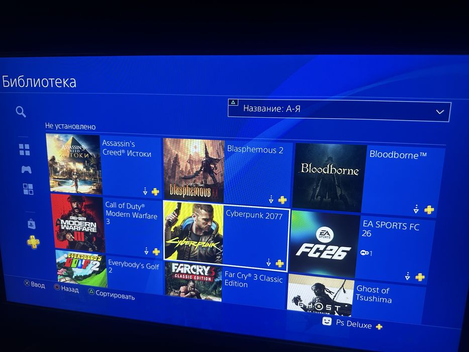 Playstation 4 Pro 1tb + Ps Plus Deluxe 1 год