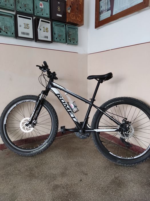 Bicicletă Romet - Shimano, cadru aluminiu, discuri față/spate, anvelop