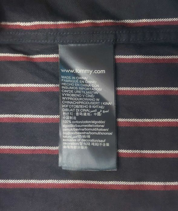 Camasa Tommy Hilfiger - Striped Red&White