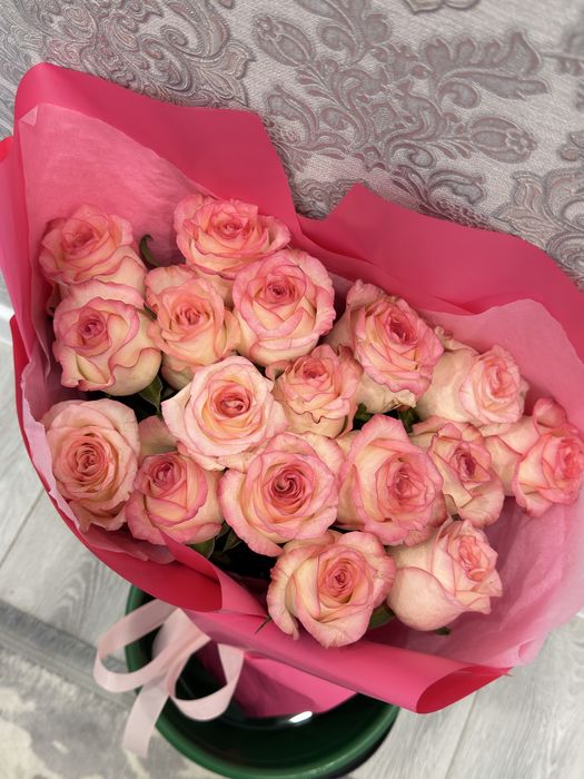 Свежие букеты, цветы, розы