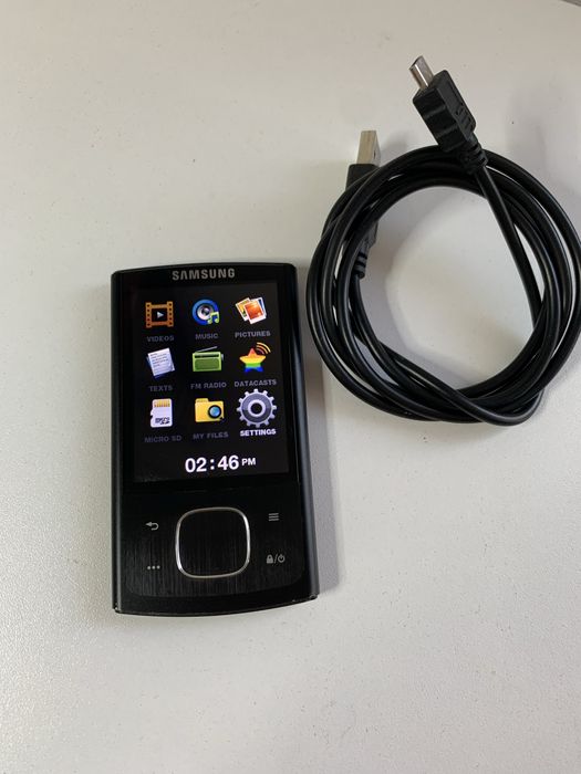 MP3 Player Audio SAMSUNG YP-R0 Black, 4GB, cu Radio FM