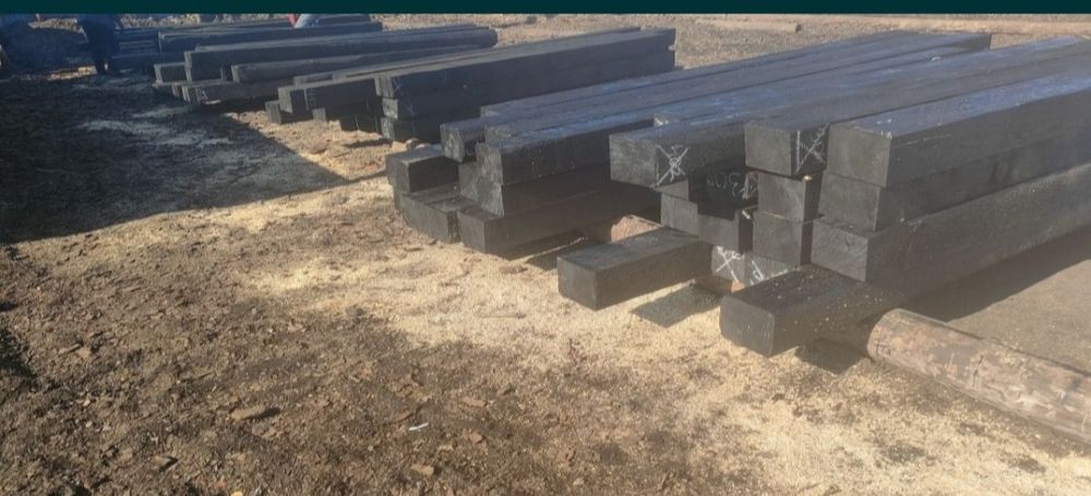 Шпала,Брусья деревянные пропитанные для жд.пути.