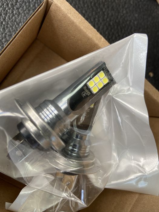 Becuri led h7 14000 LM & 6000k