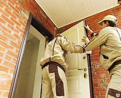 Установка дверей