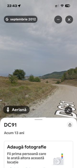 Vind teren ,la pretul cel mai bun oferit  front 30-40m-Evadeaza in Faget  la soare si in mijlocul naturii cu o frumoasa panorama
