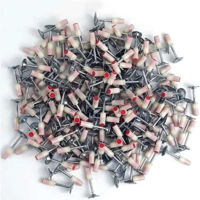 Комплект от 100 броя пирони 7,3 мм за ръчен пистолет за пирони - такер