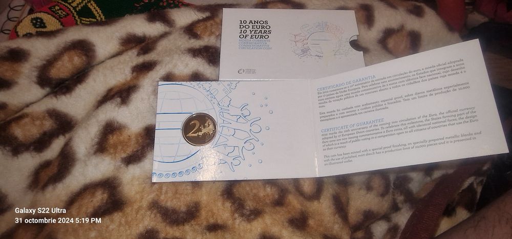 Vând moneda comemorativa 2euro .