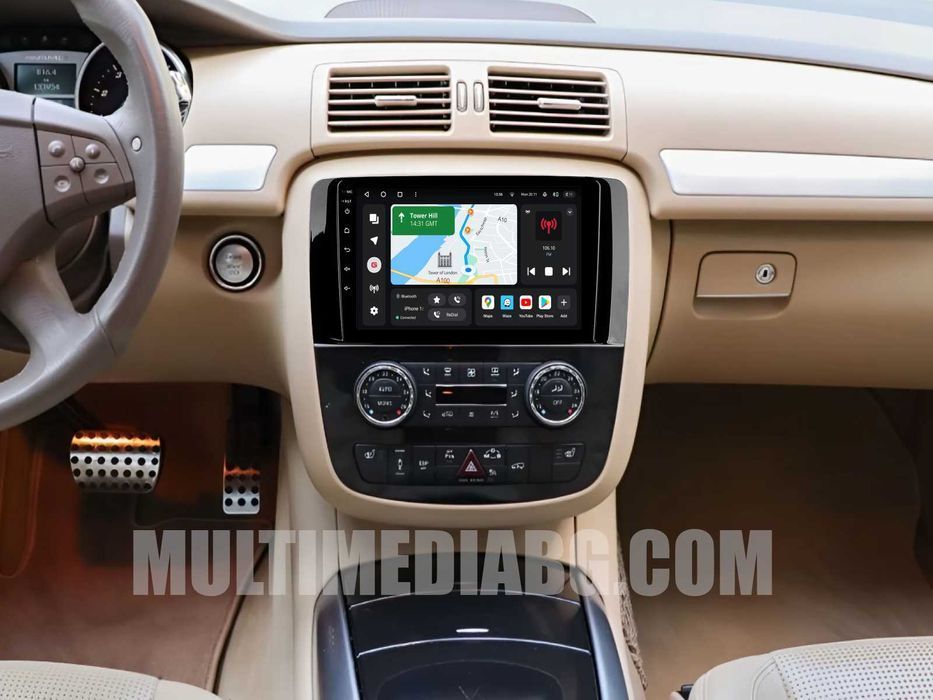 Mercedes R Class 2005-2017 W251 Мултимедия Навигация Android