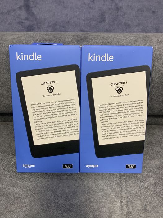 Электронная книга Kindle 2022 11 gen, 6”, 300 ppi display, 16Gb: 115 у ...