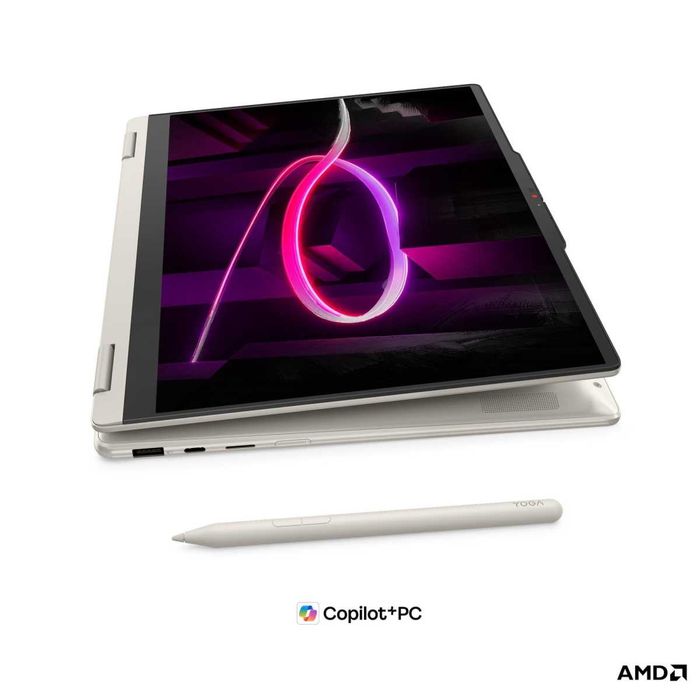Lenovo Yoga 7  14" OLED Touch, AMD RYZEN Ai 7 445, 24GB LPDDR5x, 512GB