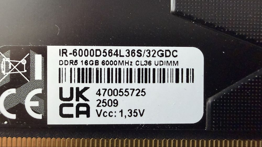 Memorie RAM kit 32GB DDR5 6000MHz