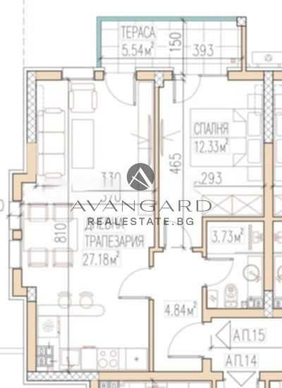 Продава се Двустаен апартамент в Пловдив, Остромила - 72 кв.м за 1177 €/кв.м - Снимка #4