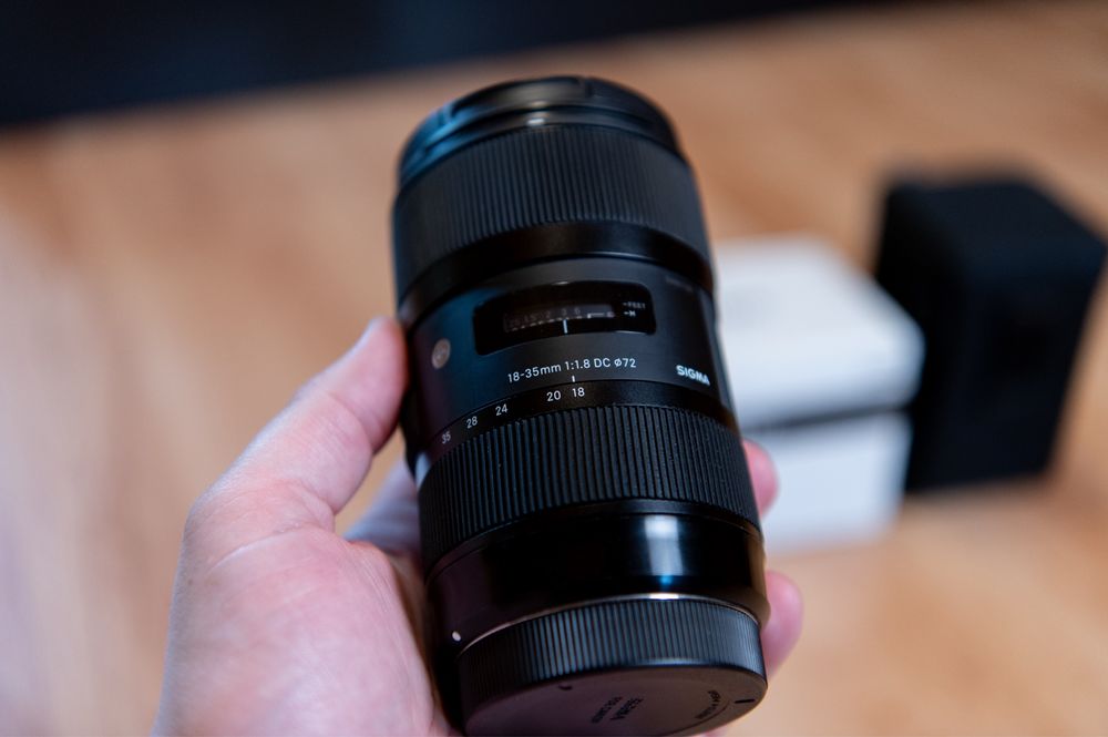 Sigma Art 18-35 f1.8 montura Canon