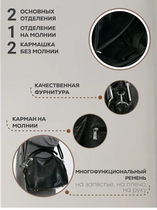 Сумка шопер женская