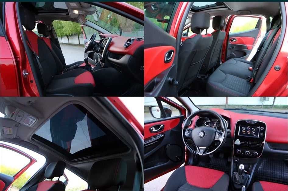 RENAULT CLIO IV 1.5 dCi | PANORAMIC | bord rosu exclusiv | eco mode | navi | 2013