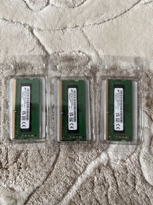 Ram Ddr4 Sodimm 8Gb 3200mhz Crucial