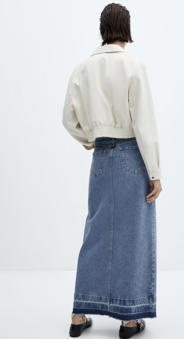 Джинсовая юбка от Mango размер М