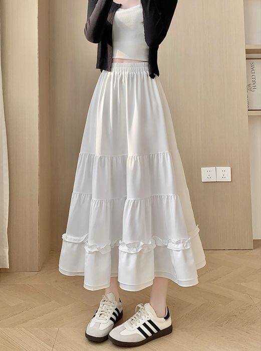 Юбка белая новая