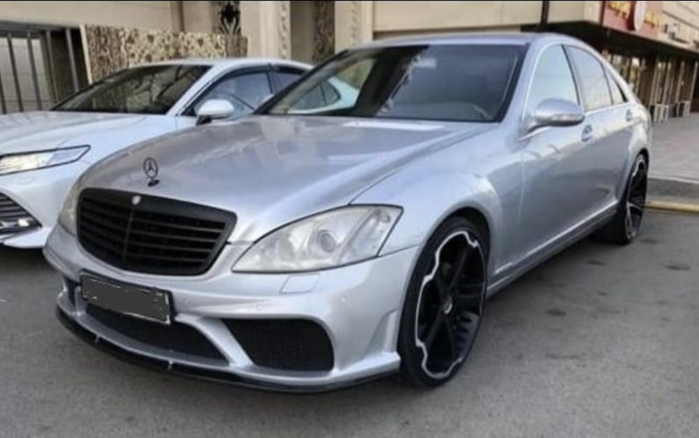 Mercedes W221 бампер Prior Desing