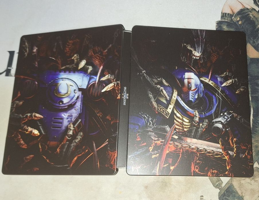 Space marine 2 steelbook стилбук