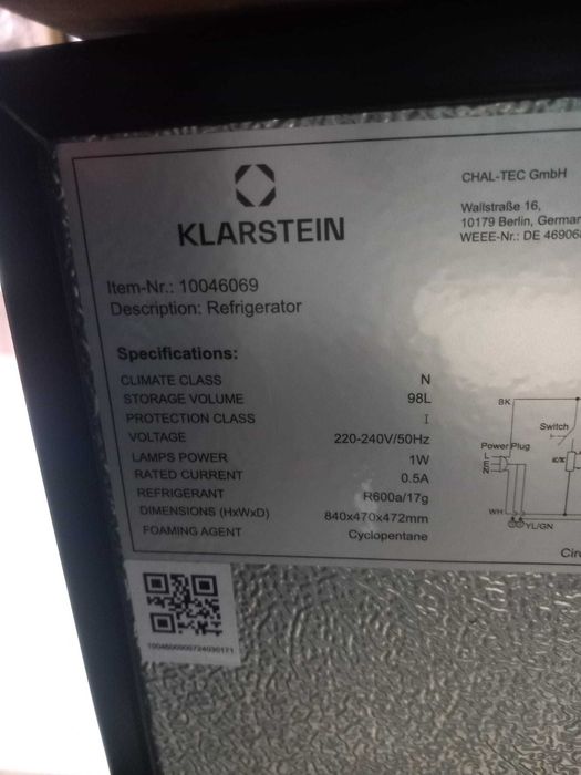 Frigider pentru bauturi