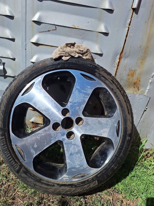 Продам диск с летней резиной 205/45 R17 от kia rio киа рио