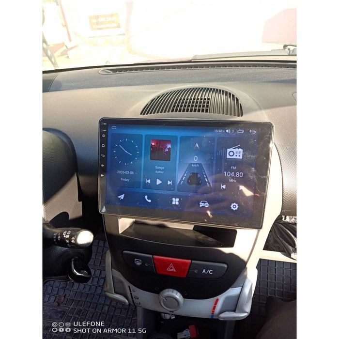 9 инчова мултимедия за Peugeot 107 / Toyota Aygo / Citroen C1 2005-2014 + Подарък камера
