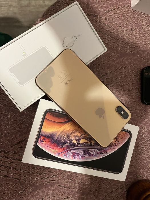Iphone XS 256 gold cutie originala