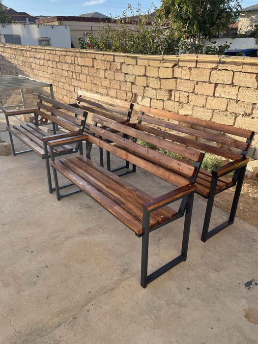 Скамейки лофт стиле