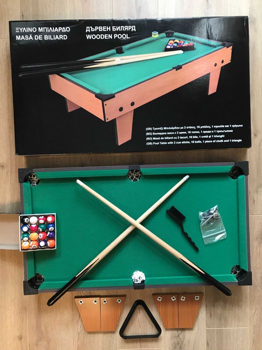 Masa mare Biliard lemn  75x41x16,5 cm