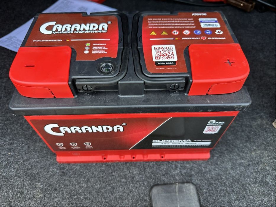 Baterie auto Caranda 80AH noua
