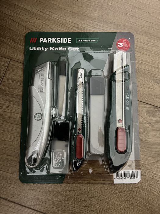 Set cuttere complet de 33 de piese, Parkside