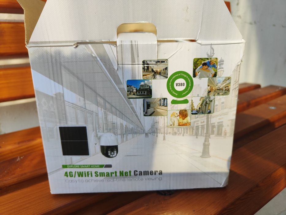 Камера за видеонаблюдение / CCTV camera 4G sim card / със соларен панел