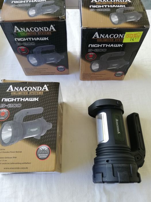 Anaconda - lampa , proiector , lanterna, felinar