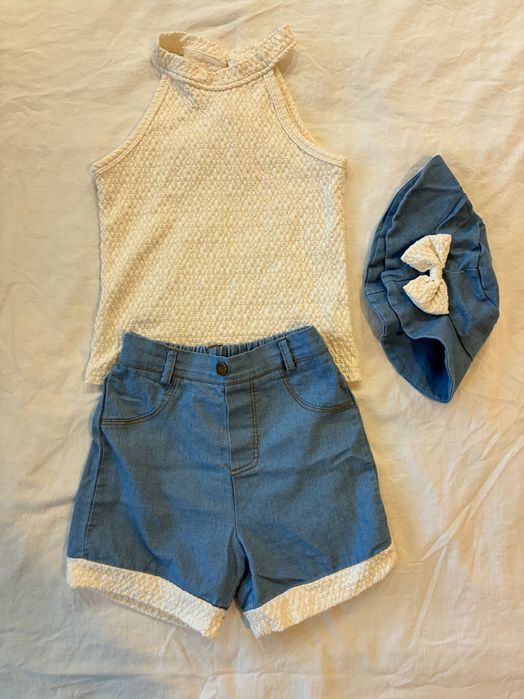 Летни дрехи и обувки за момиче