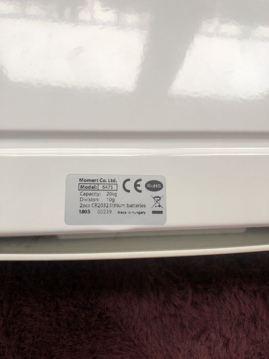 cantarul electronic cu tava detasabila, pentru nou nascuti si copii