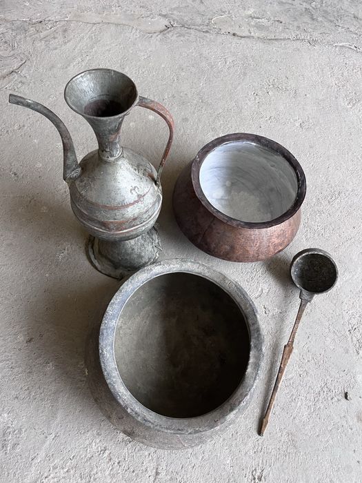 Медные изделия начала 20го века.