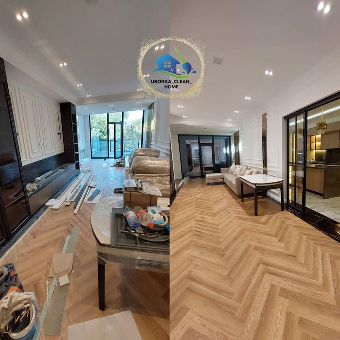 Клининг, генеральная уборка, после ремонта, влажная, химчистка дивана ...