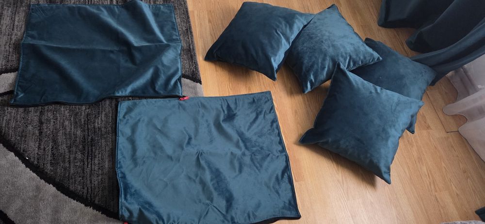 Perne decorative turcoaz superbe