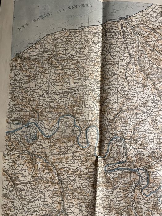 Съара тактическа карта на Париж