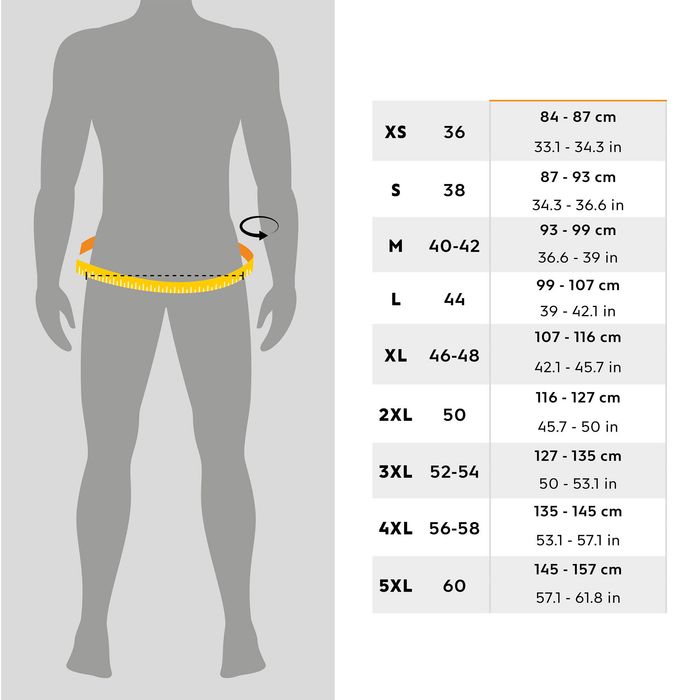 Pantalon utilitar rezistent 500 Maro - 42 - produs resigilat Decathlon