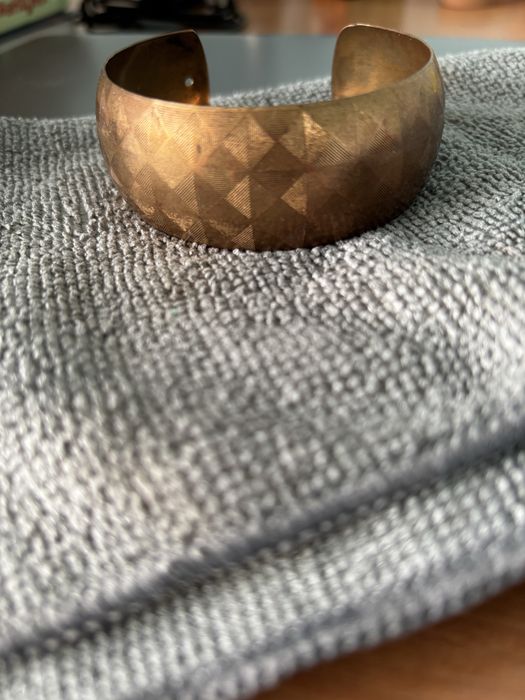 Винтажный медный браслет